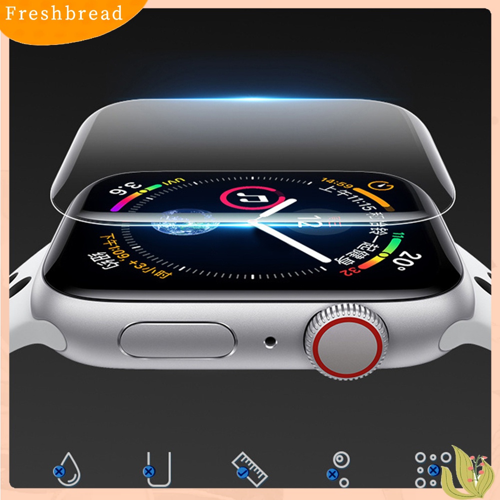 Terlaris 3Pcs 38/40/42/44mm Smart Watch Screen Protective Film Cover for iWatch 1/2/3/4