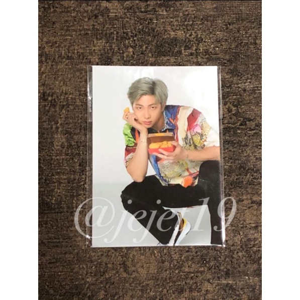 BTS McDonalds McD Merchandise Photocard RM Namjoon