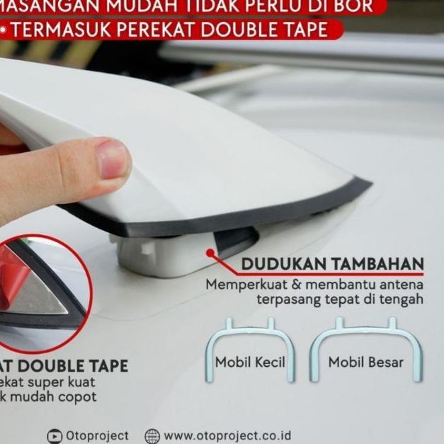 ➺ antena mobil sirip hiu all new Brio ☝