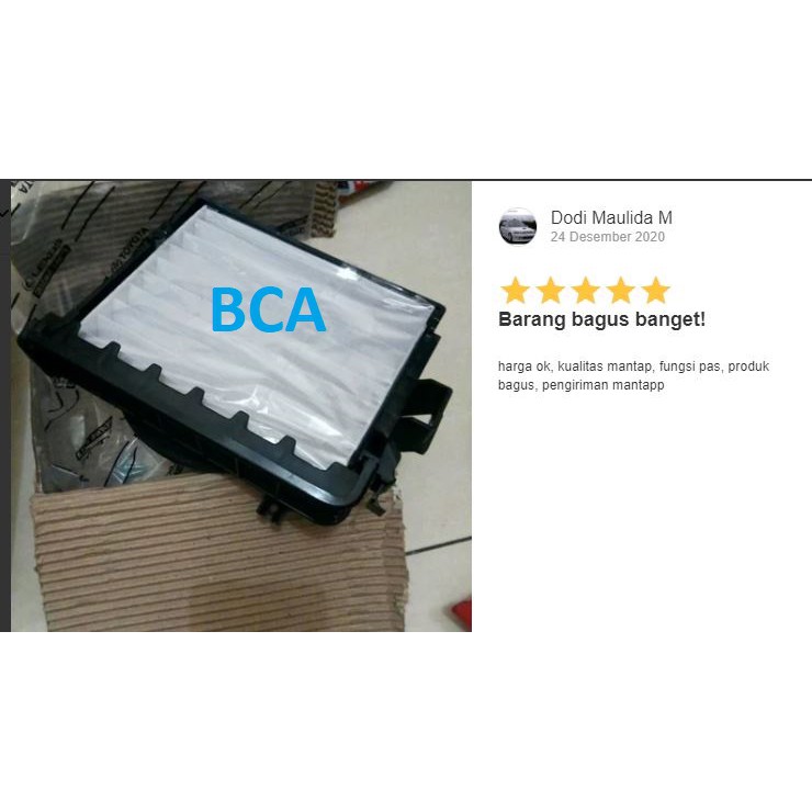 HOUSING CABIN FILTER RUMAH FILTER KABIN AC Mobil All New - Avanza Xenia Terios Rush Grandmax - ORI