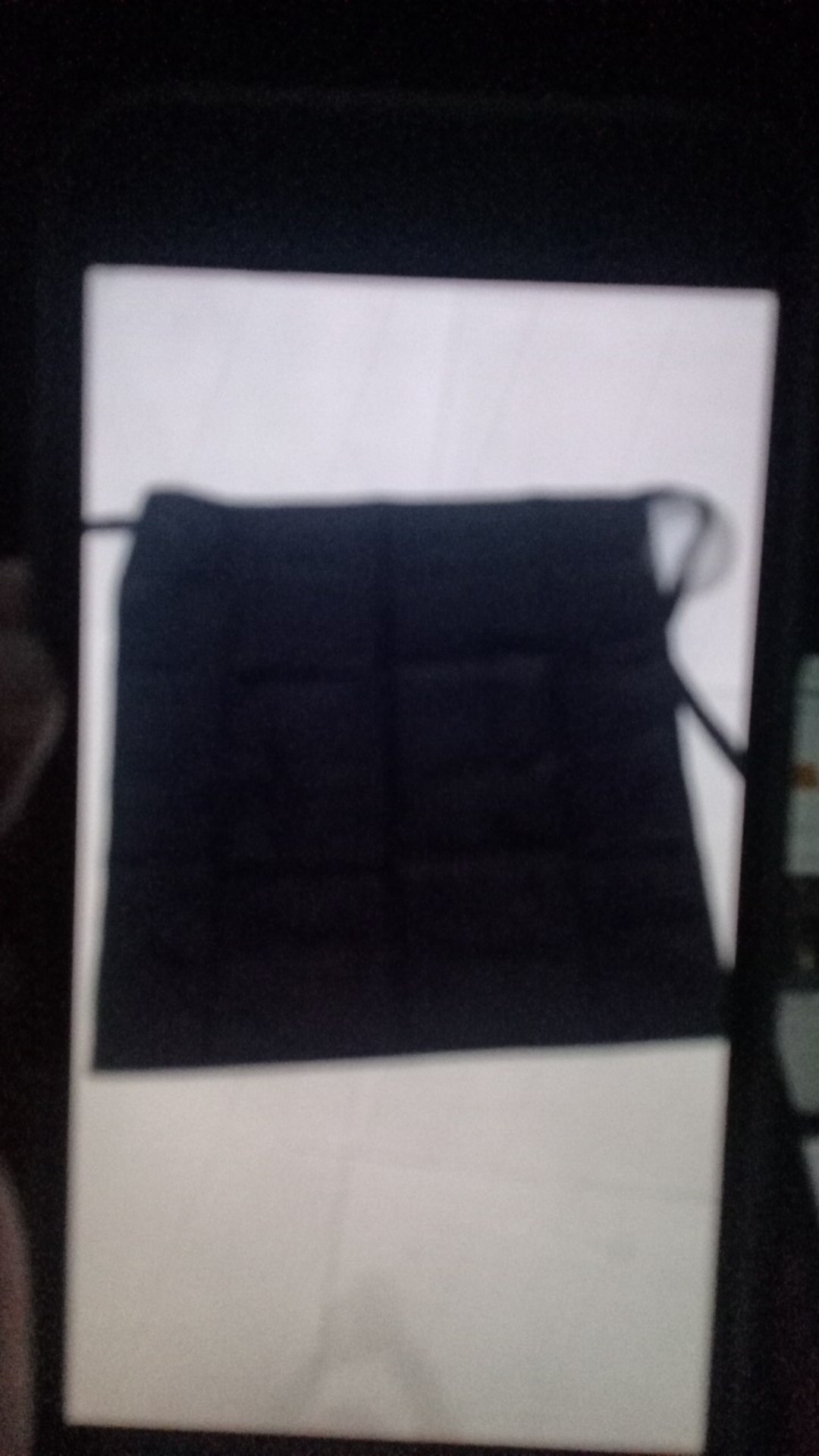 Celemek Apron Cotton Half Maxi Hitam Harga Murah Mutu Prima