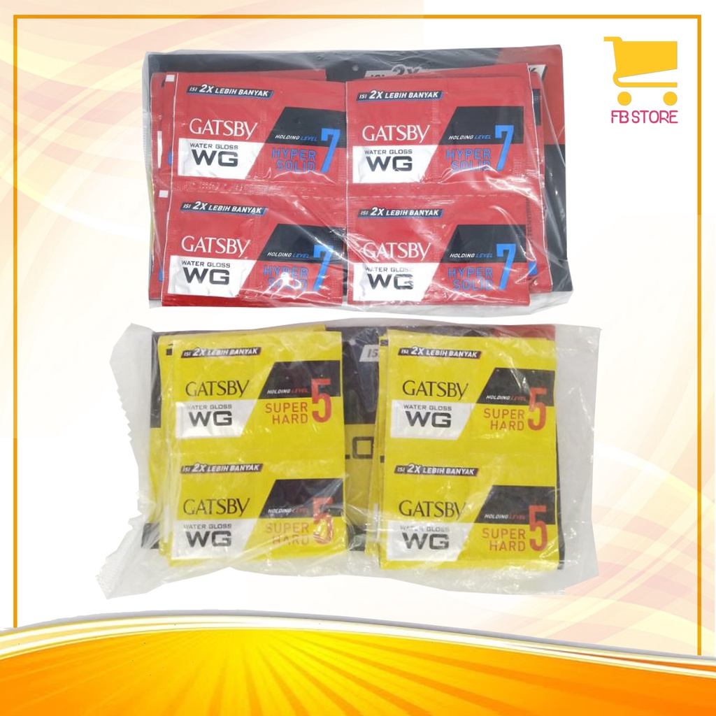 Gatsby WG Water Gloss Sachet Per Pack