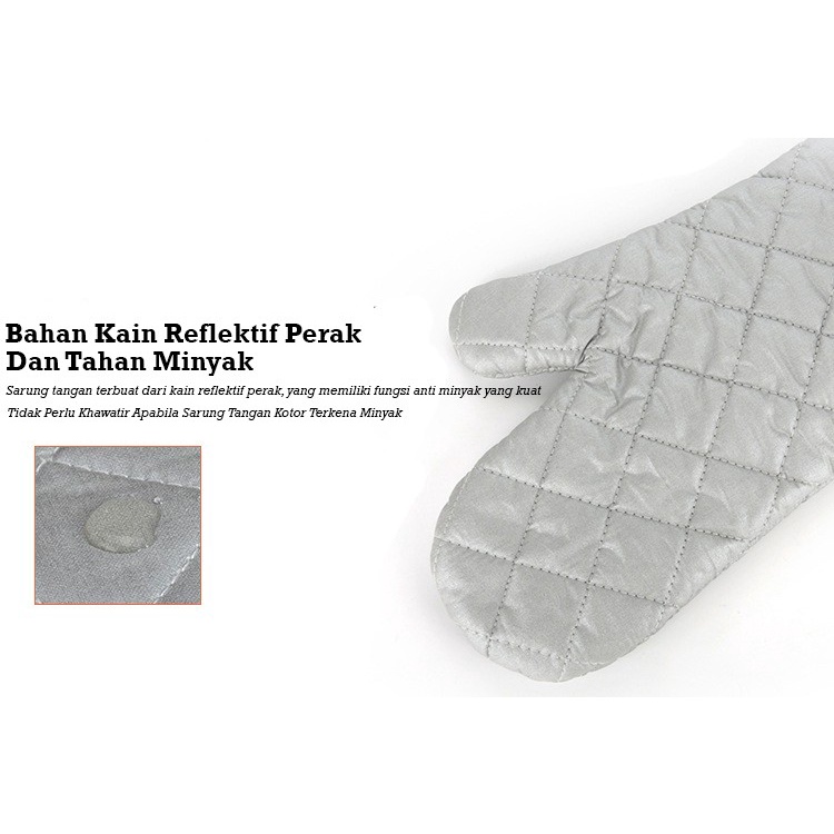 Sarung Tangan Masak Oven Anti Panas Microwave Glove Cempal Tangan