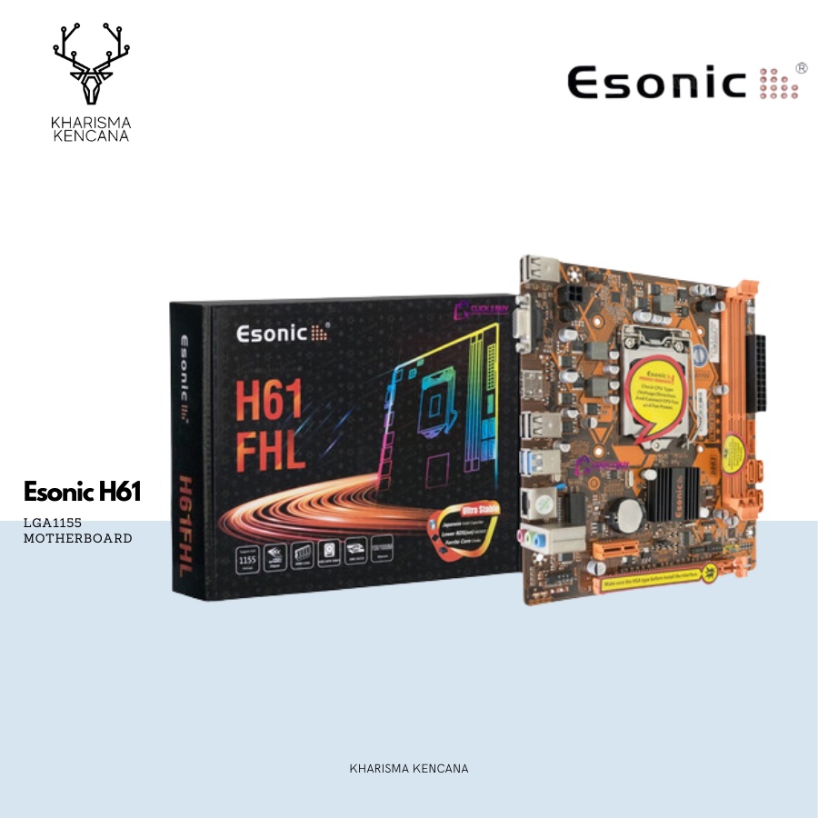 Esonic H61 LGA1155 Motherboard