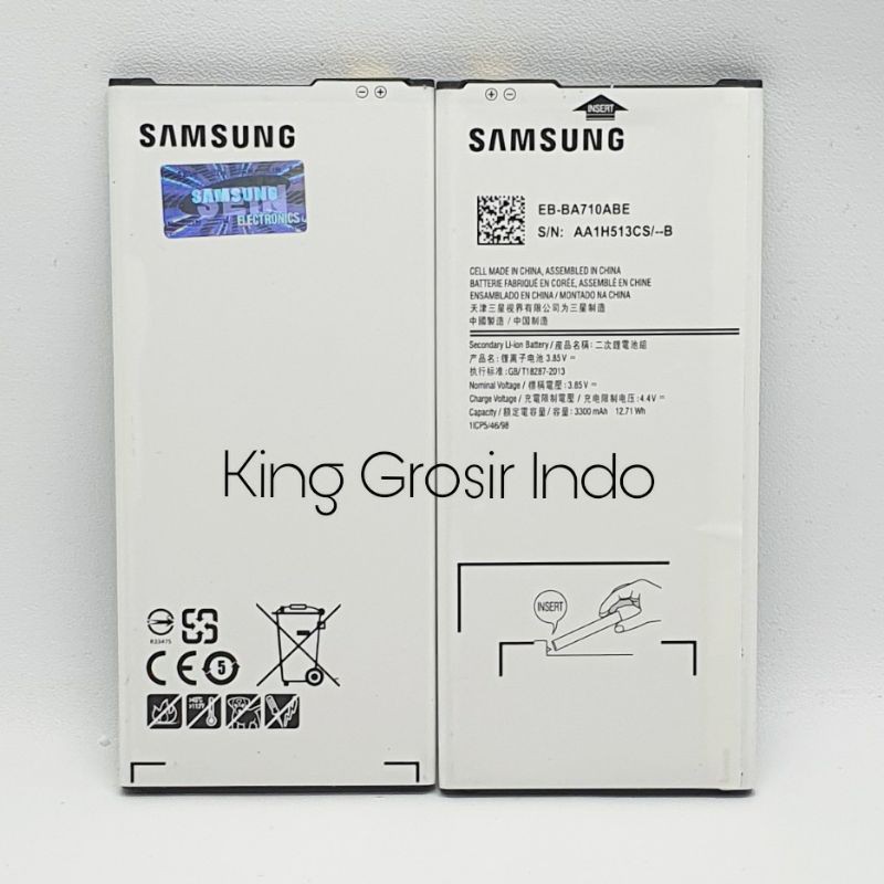 Baterai Samsung Galaxy A710 Original OEM EB-BA710ABE Battery