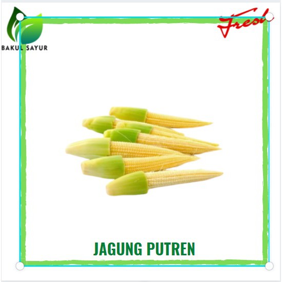 

JAGUNG PUTREN SAYUR CAPCAY SEGAR 250 GRAM - SAYUR SEGAR JAKARTA TIMUR
