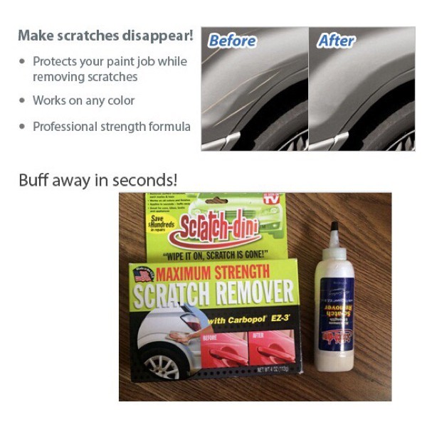 Dini Scratch Remover - Penghilang Baret Mobil - wash and wax mobil