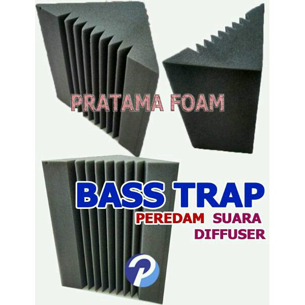 Jual Bass Trap Diffuser Acoustic Busa Peredam Sudut Ruangan Bass Trap