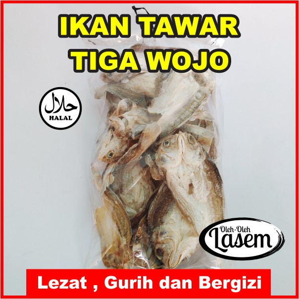 

IKAN TAWAR TIGA WOJO OLEH-OLEH LASEM REMBANG / KHAS REMBANG / KHAS BONANG