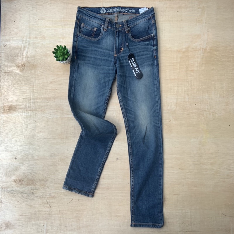 juice ematic denim celana jeans biru original 100% sale