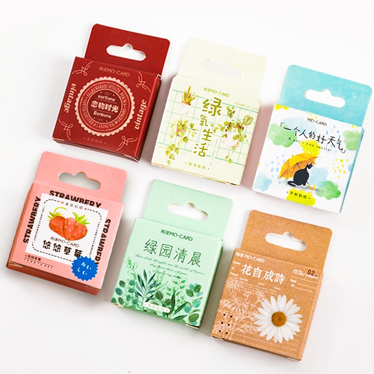 45 Pcs Korean Boxed Handbook Sticker Set DIY Sealing Sticker