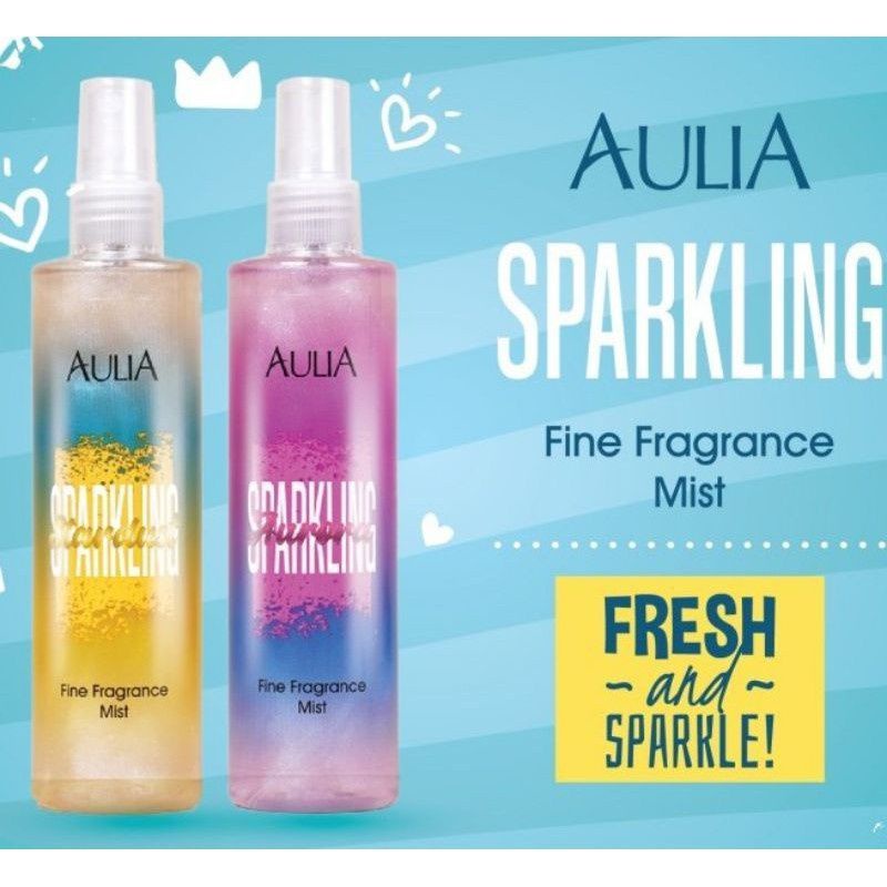 Aulia sparkling fine fragrance mist 150ml