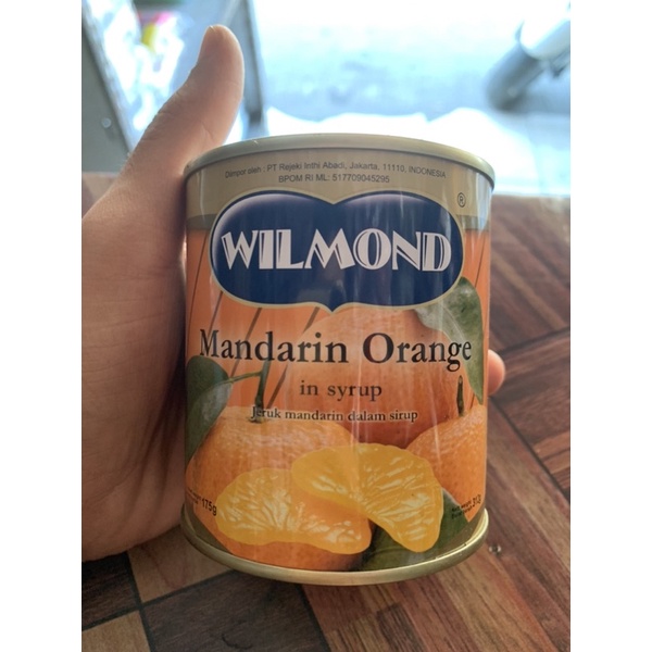 

jeruk mandarin kaleng wilmond 312 g/ mandarin orange in syrup 312 g