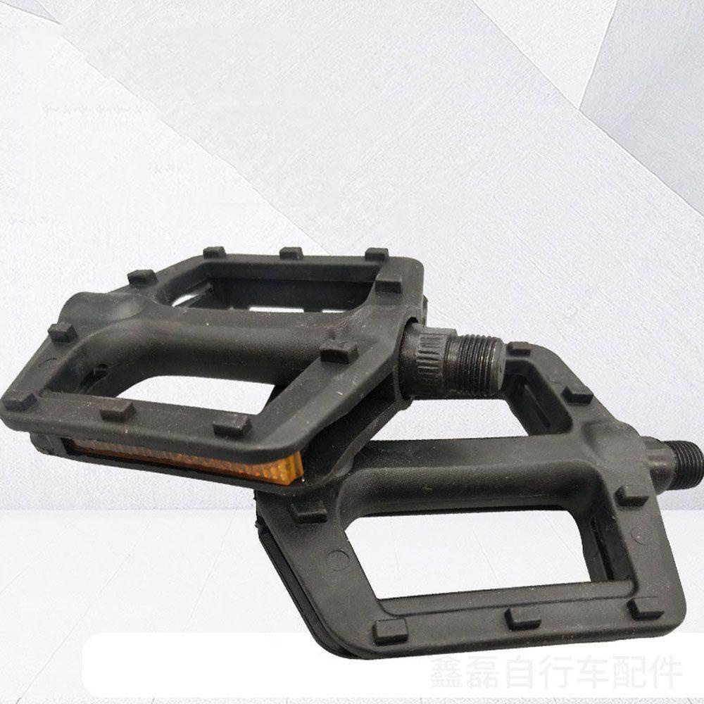 Lanfy Pedal Sepeda 1pasang Jalan Gunung9 /16&quot; Berdiri Bersepeda Non-Slip Aksesoris Sepeda Anti-Slip Berkendara Aksesoris Pedal Lebar