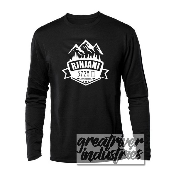 kaos distro rinjani gunung ( lengan panjang )