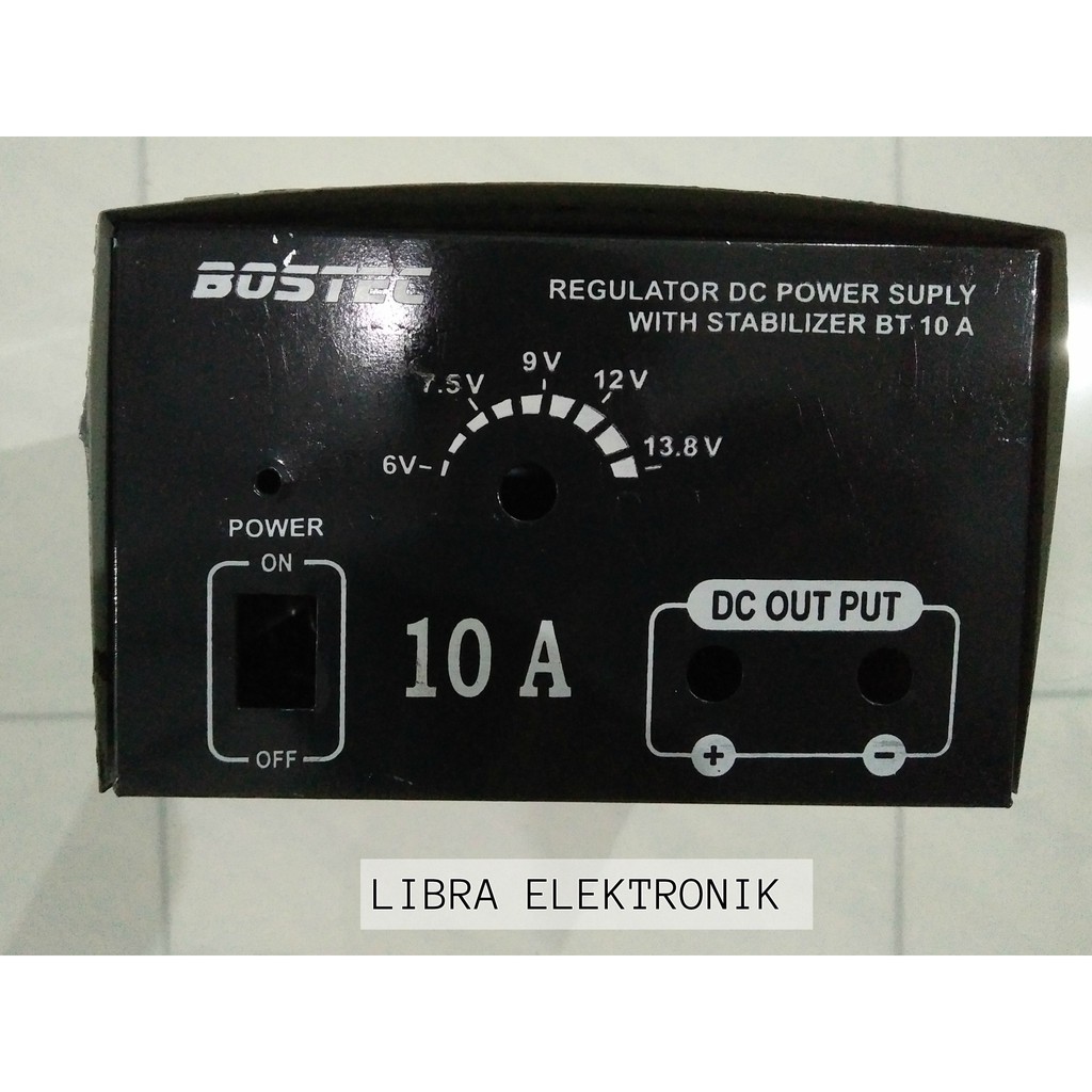 Box Bostec Adaptor Chargeran Aki 10A
