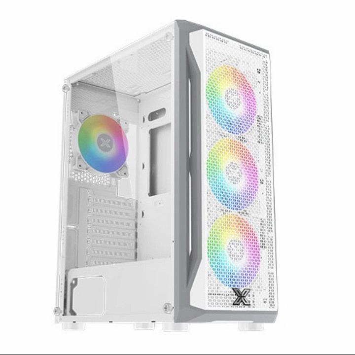 XAGATEK GAMING X ARTIC 4FAN X20A Led Switch ARGB ATX TG XIGMATEK New