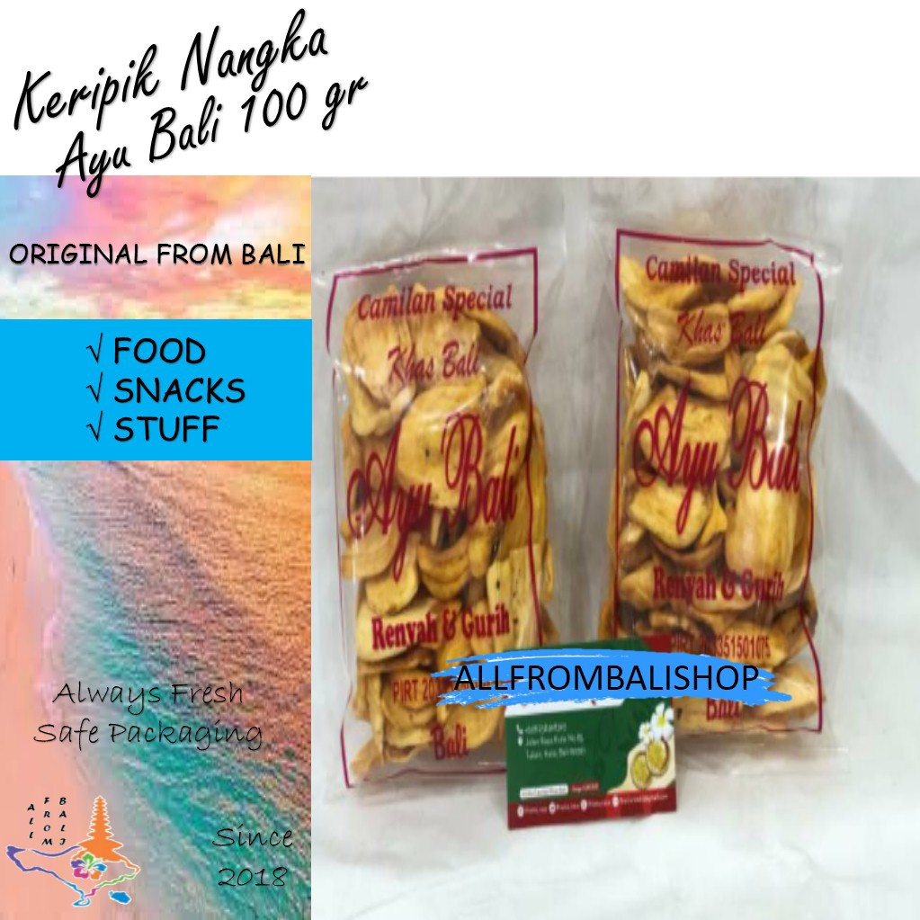 

KERIPIK NANGKA AYU BALI-100 GR