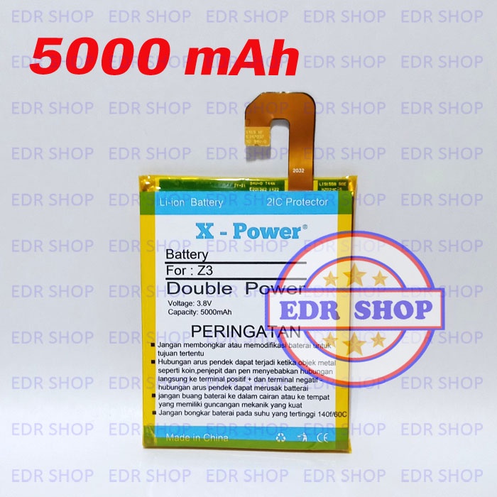 Batre Sony Xperia Z3 BIG Docomo SO01G SO-01G Batu Battery Baterai Tanam Double Power