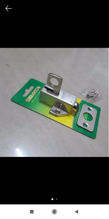 Spring Knip Belocca / Spring Knife Belocca / Grendel Kodok / Slot Jendela Model Kotak Jumbo