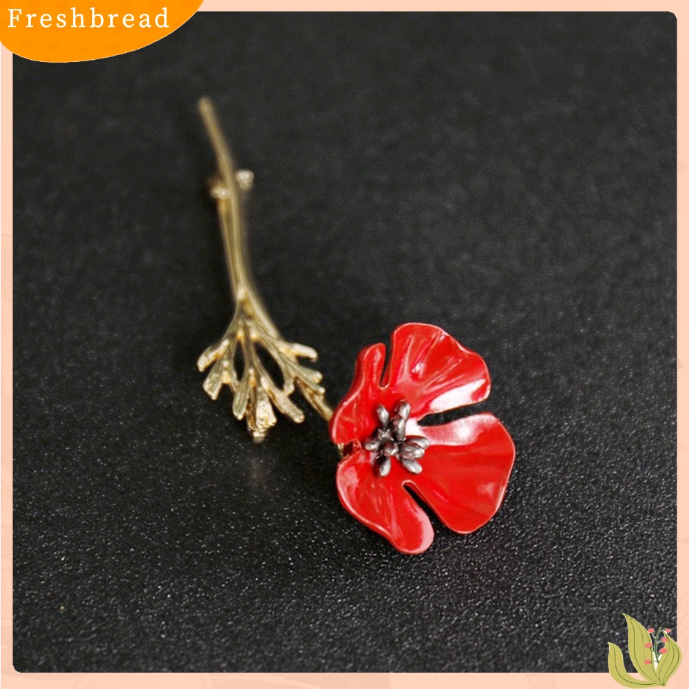 [ TERLARIS]Flower Shaped Brooch Pin Vintage Women Men Collar Accessory Breastpin Jewelry