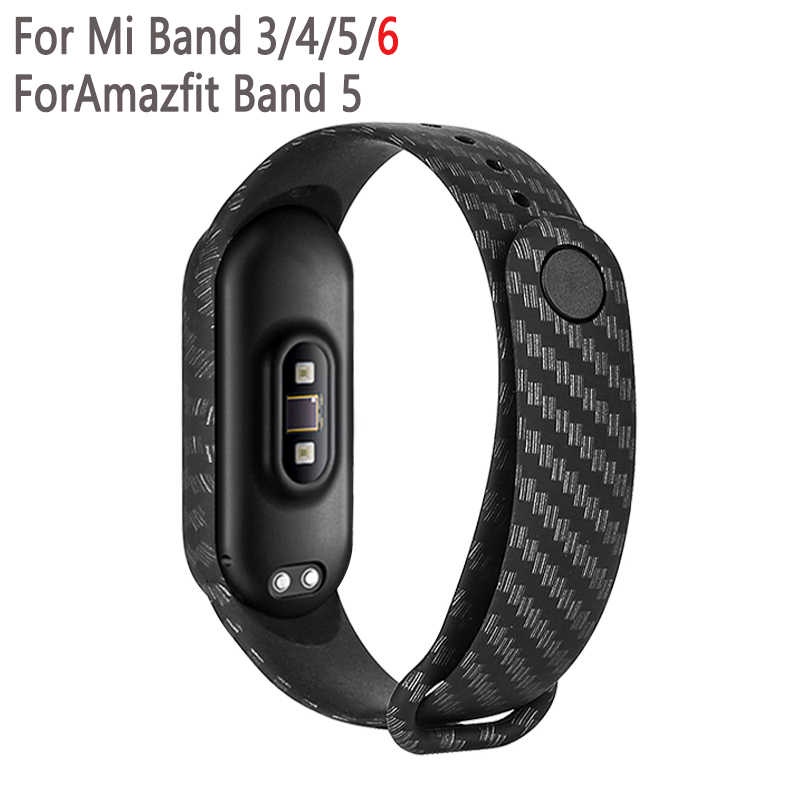 CARBON STRAP xiaomi Mi BAND 6 / Mi BAND 5 KARBON TALI XIAOMI MI BAND