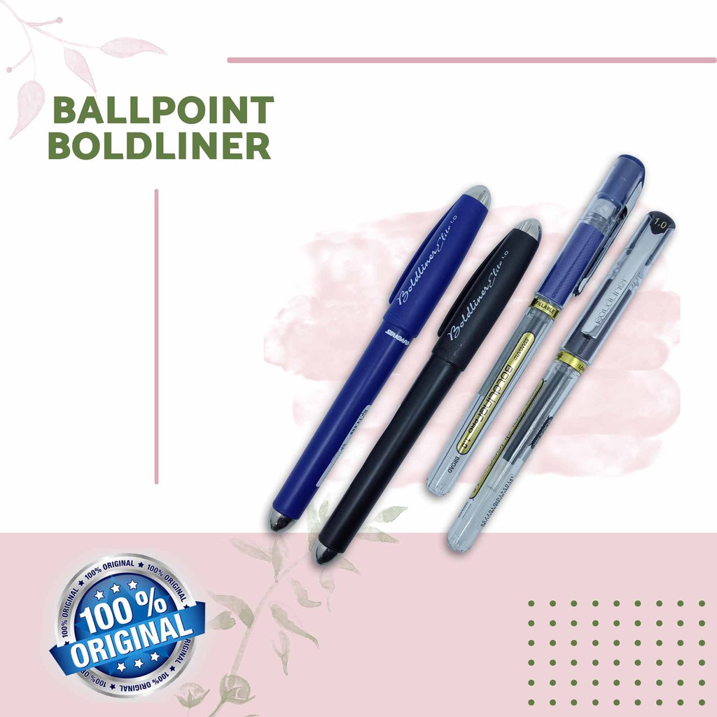 

BALLPOINT BOLDLINER ELITE 1.0 STANDARD PERBIJI
