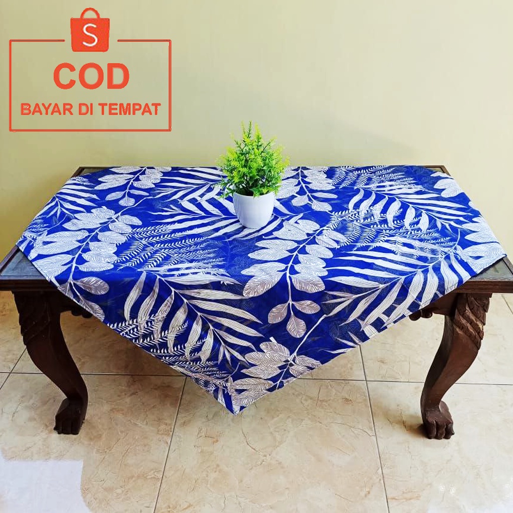 ✅COD Taplak Meja Tamu Dapur Kain Katun 100x100cm PERLENGKAPAN DEKORASI RUANG TAMU DAPUR MINIMALIS MODERN MEWAH HOME DECOR INTERIOR RUANGAN RUMAH