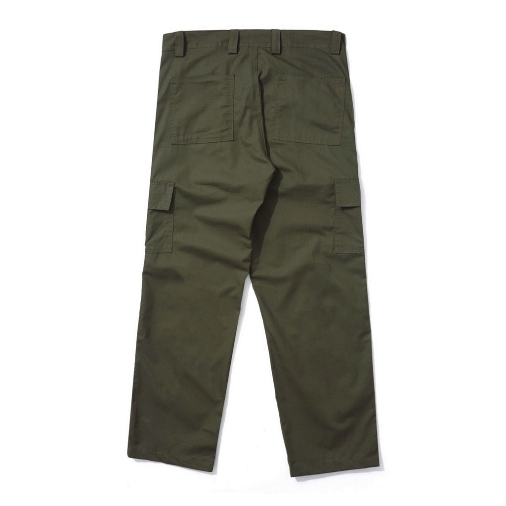 Dritto Long Pants Cargo - Celana Cargo Panjang Unisex - Army