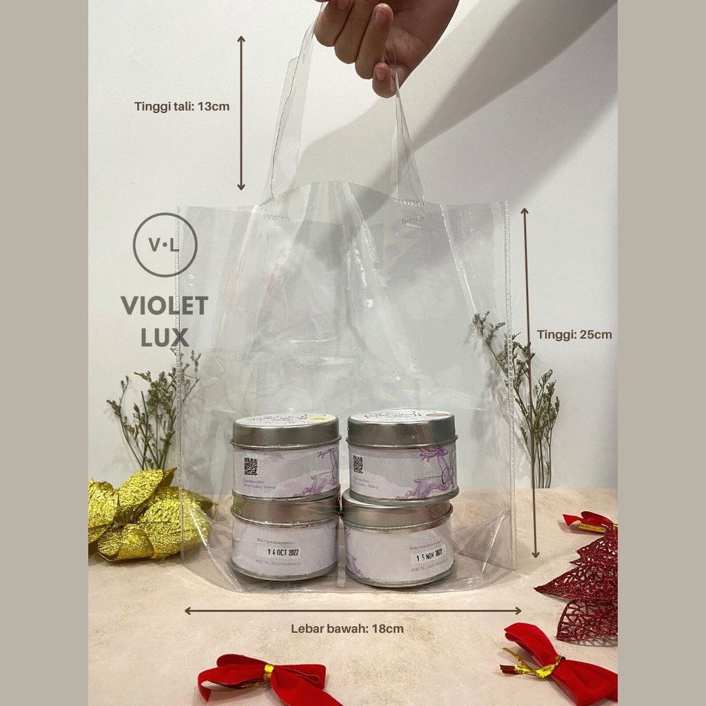 

Kola - Tas Kantong Mika Serbaguna Hampers