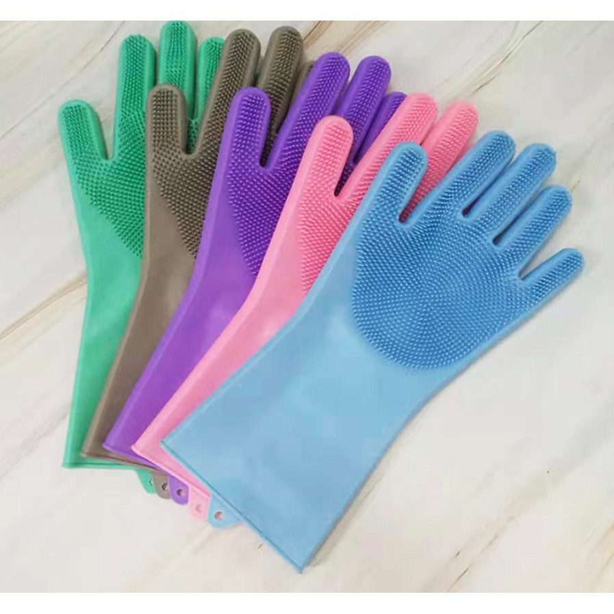 Adda Home - Glove Sarung Tangan Silikon Karet Cuci Piring