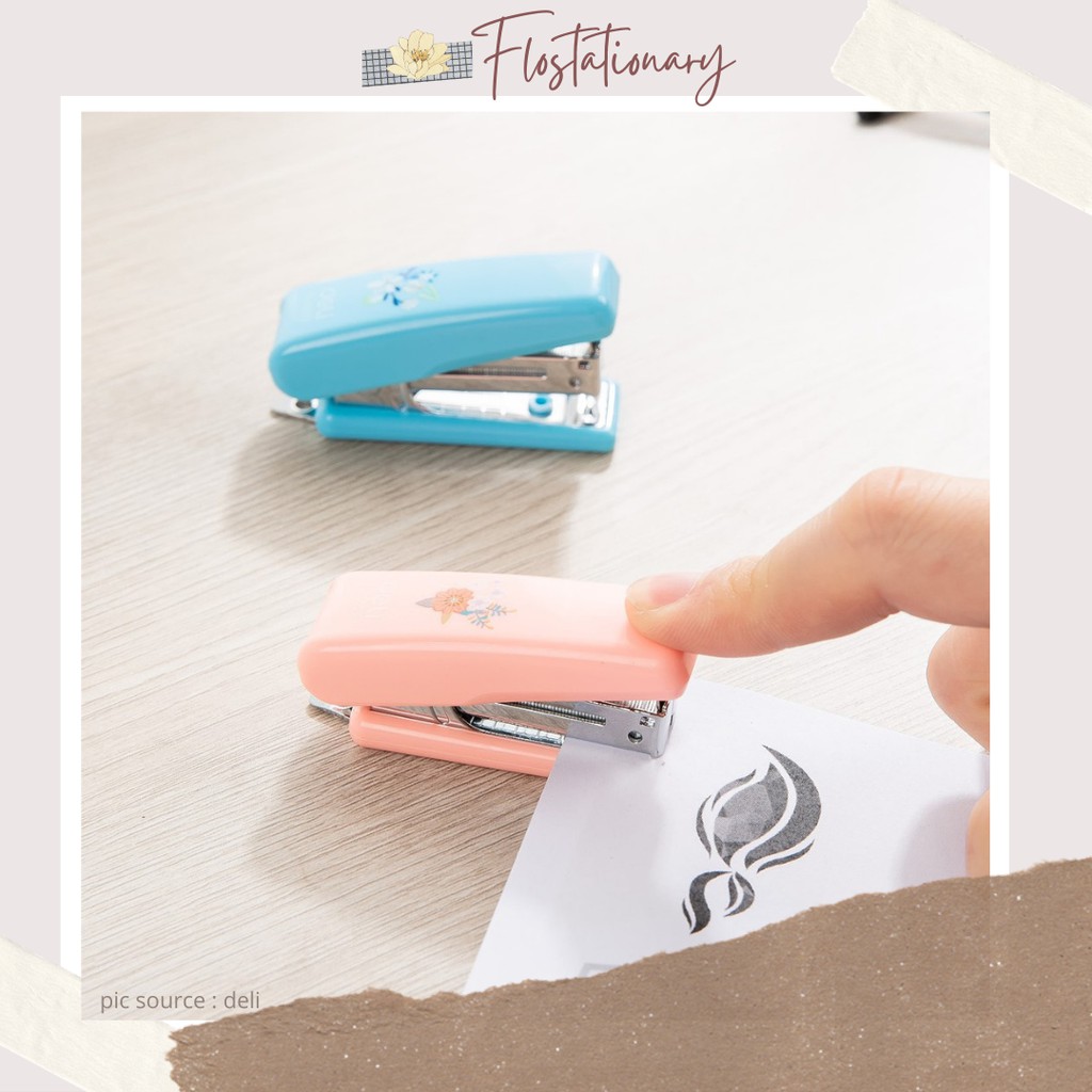 

Kawaii Mini Stapler / Cute Staples Pastel Flower / Hekter