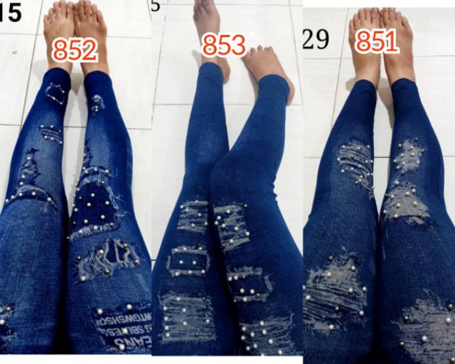 NEW LEGGING JEANS MOTEX IMPORT/ LEGGING MURAH / LEGGING IMPORT MURAH