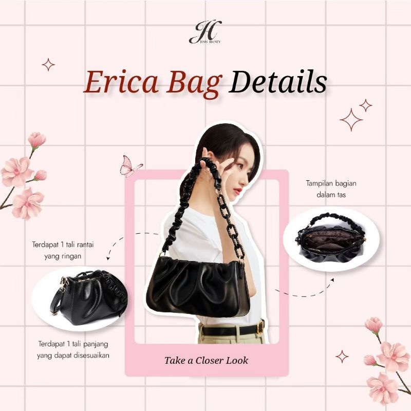 ORIGINAL JIMSHONEY ERICA BAG TAS JIMSHONEY WANITA KOREA SLING BAG