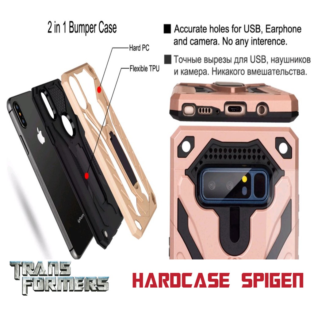 Case Robot V23 (5G) Y12 Y15 Y17 Y91 Y95 Y91C Y20 Y12S Y71 Y81 - Oppo A71 Reno 7 (5G) A16 A3S A74 A54