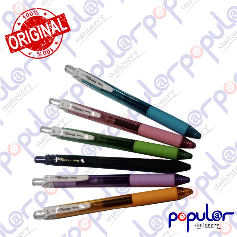 

Ballpoint / Pulpen / Pena Pentel Energel 0.7 BL 107 Tinta Hitam