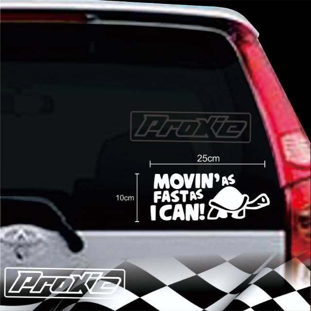 Sticker Mobil Animasi Terkeren dan Termurah