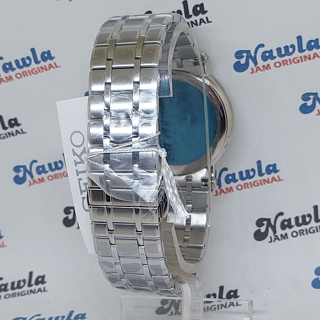 Seiko Premier SRK033P1 Quartz Sapphire White - Jam Tangan Pria SRK033