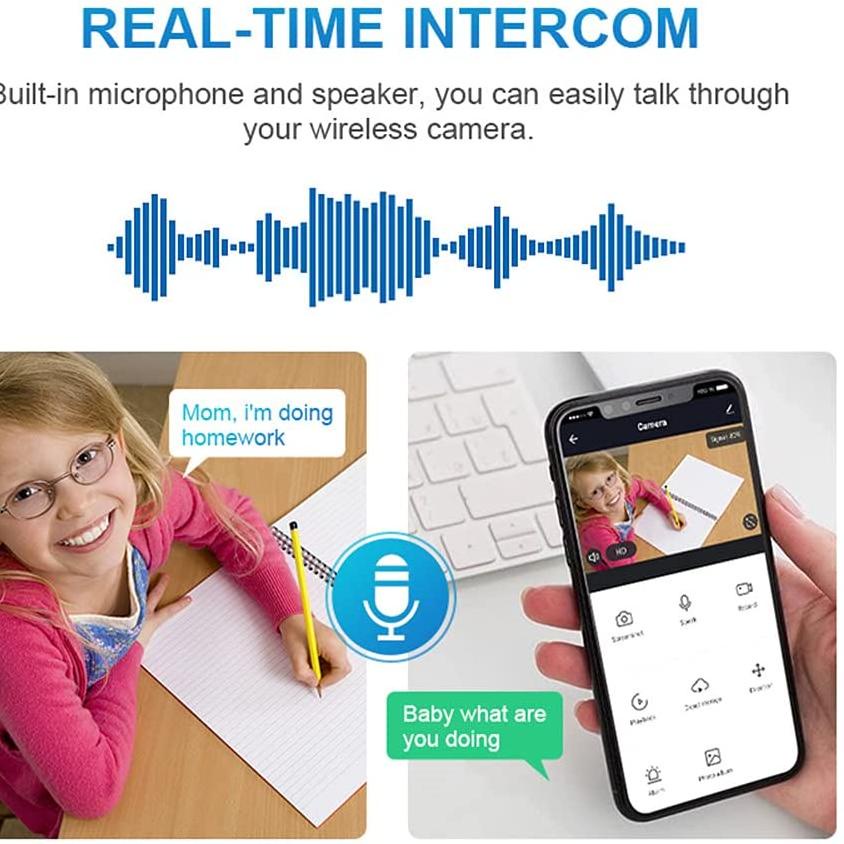 Best Rating TB CCTV Camera Bohlam e27 1080P Smart Security IP Cam 360 Degree 3D Panoramic WiFi Camera Connect to Cellphone 1080