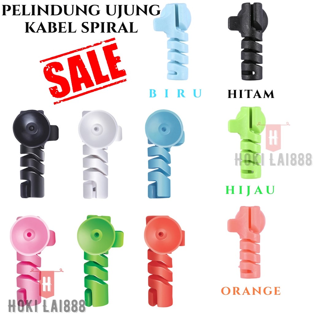 Pelindung Ujung Kabel / Cable Protector Spiral / Cable Protector