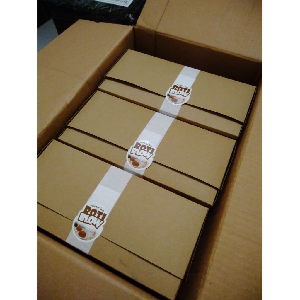 (1kg=2dus) ROTI BLOW | Semacam ROTI O / BOY isi Butter Topping Kopi Orginal  Roti Kue Solo 4 pcs-6