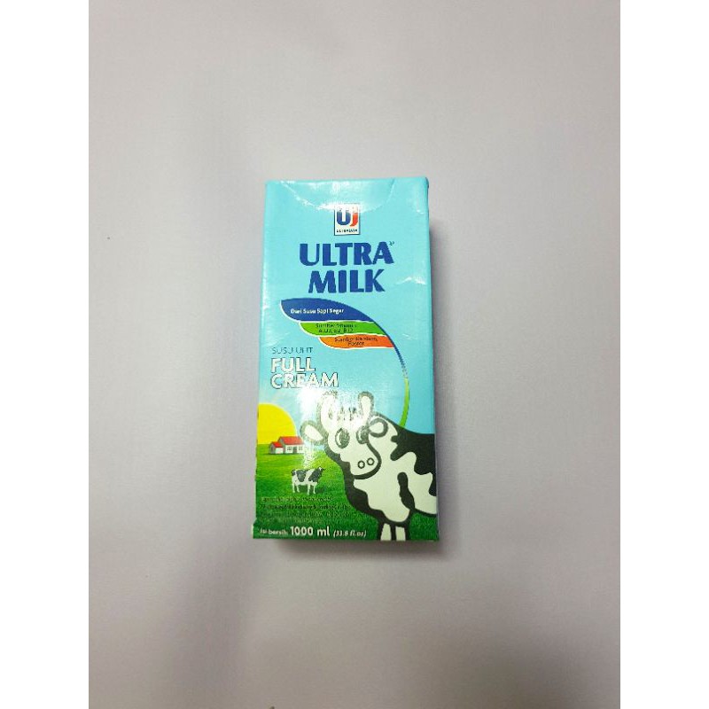 

Ultra Milk Susu UHT Full Cream 1 liter