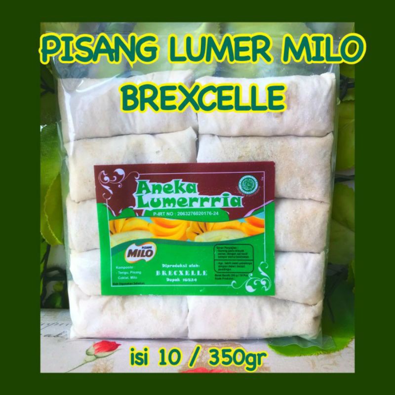 

Pisang lumer milo brecxelle isi 10