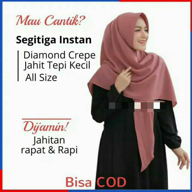 jilbab instan - jilbab segitiga - instan syari - jilbab syari