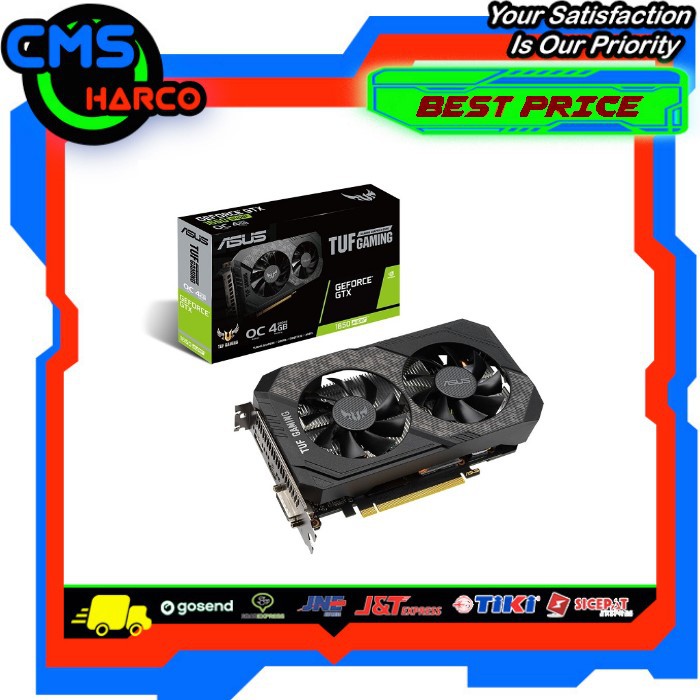 VGA ASUS TUF GAMING GeForce GTX 1650 Super OC 4GB GDDR6