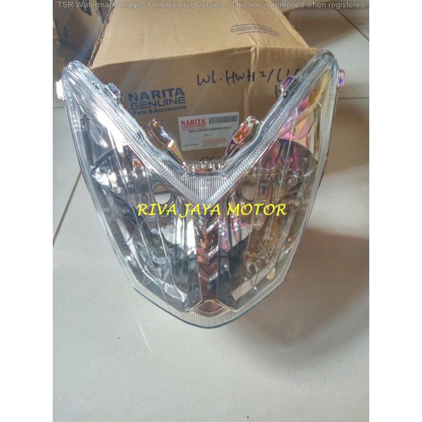 lampu depan reflektor motor cs1 - MF AKSESORIS MOTOR