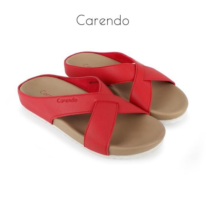 Carendo by Vivi Nici - Melly Sandal Wanita - Red, 39