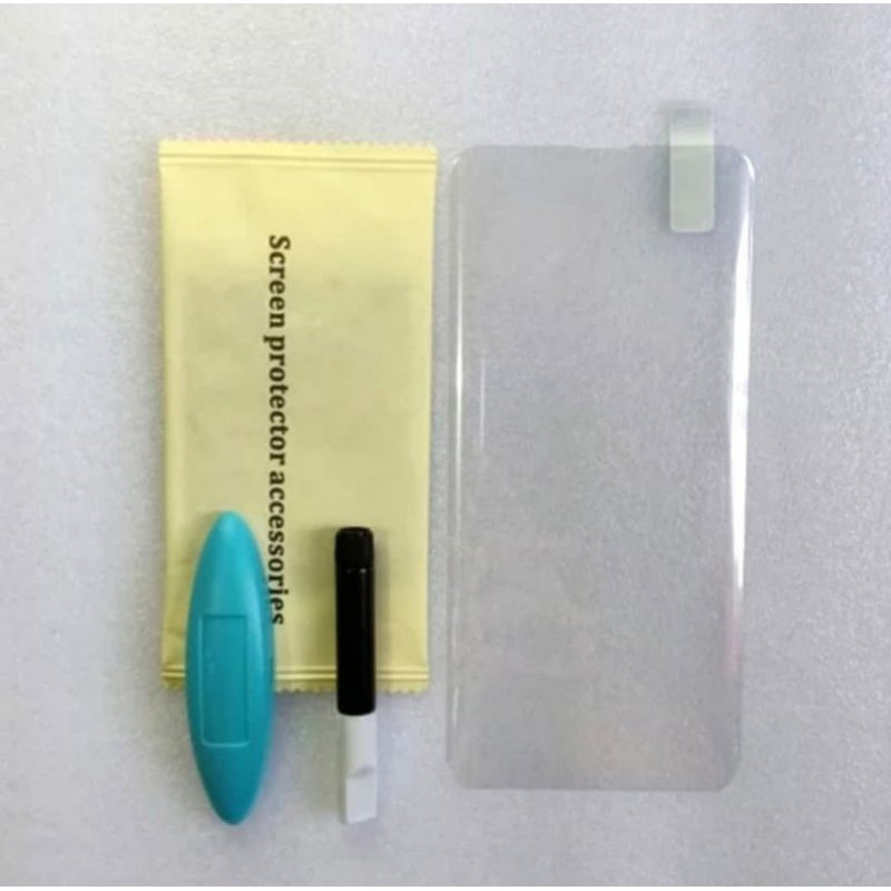 TEMPERED GLASS FULL OPPO FIND X LAMPU UV LEM UV