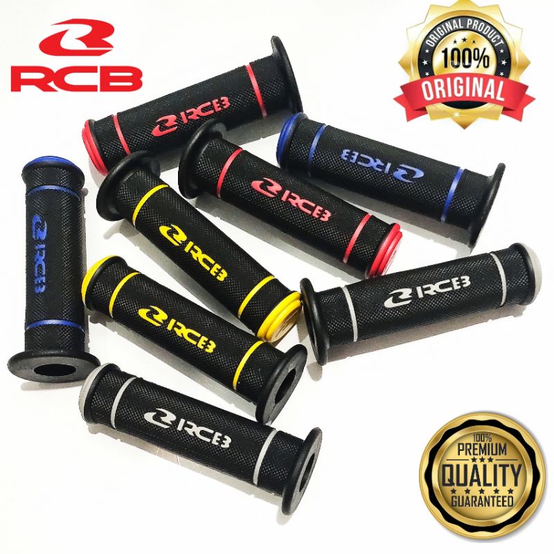 HANDGRIP RCB Racing Boy &amp; Fast Bike UNIVERSAL KUALITAS PREMIUM BAHAN KARET LEMBUT