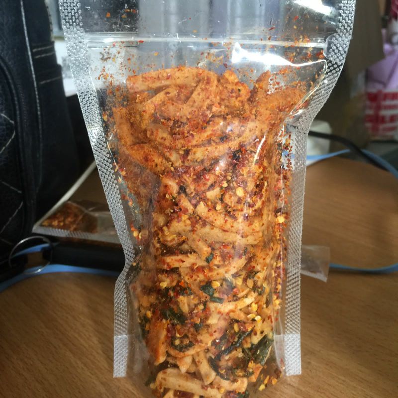 

[ Hayochips ] BASRENG PEDAS DAUN JERUK 100GR SNACKS PEDAS
